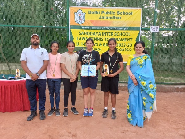 SAHODAYA INTER SCHOOL U-14 LAWN TENNIS TOURNAMENT HOSTED BY DELHI PUBLIC SCHOOL